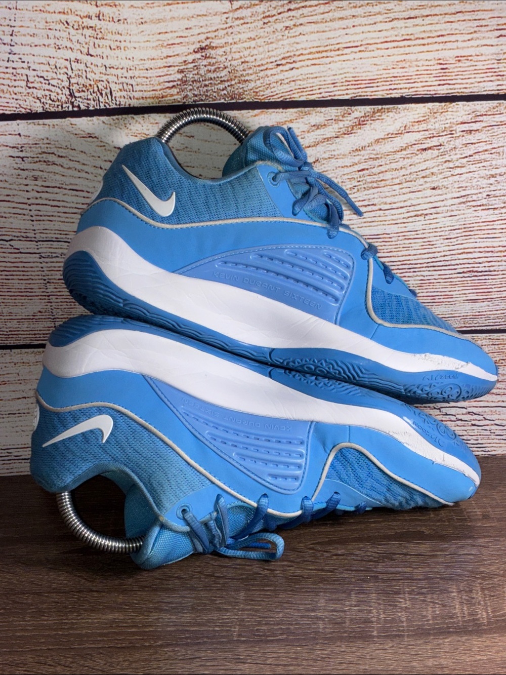 Pre Owned Men’s 8.5 KD 16 TB PROMO 'UNIVERSITY BLUE Sneakers - Picture 7 of 13
